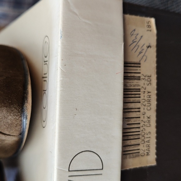 Joan & David Couture Curry Suede Heels 7.5AA - Picture 8 of 8